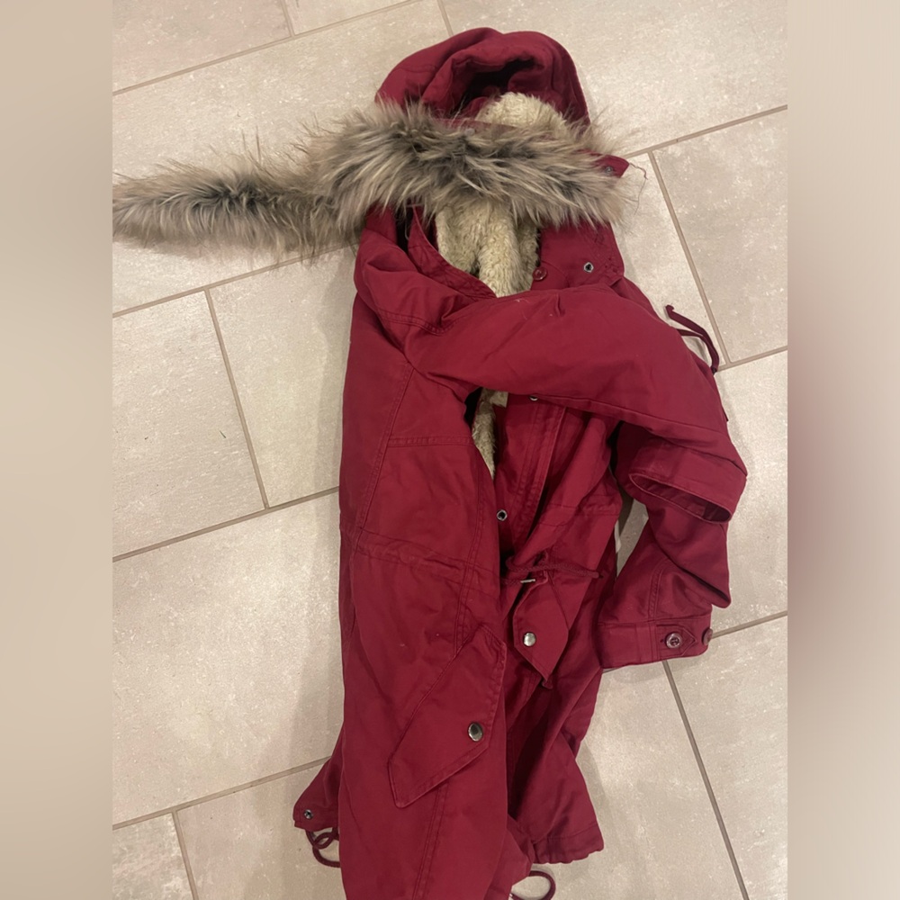 Zara Red Jacket - Picture 4 of 4